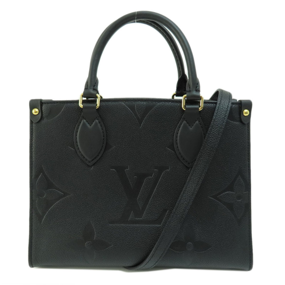 Louis Vuitton Onthego PM Noir Handbag Amplant